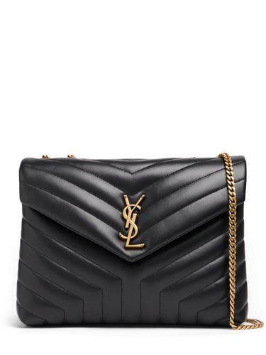 Medium Loulou Quilted Leather Bag - SAINT LAURENT - Modalova