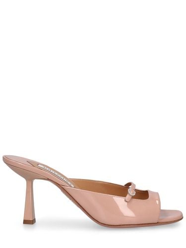 Mm Hohe Mules Aus Lackleder „soul Sister“ - AQUAZZURA - Modalova