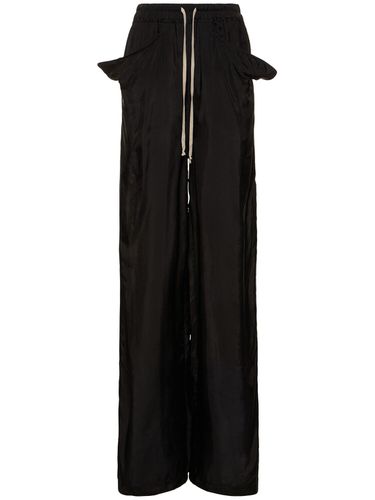 Lido Japonette Cupro Wide Pants - RICK OWENS - Modalova