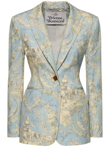 Lauren Jacquard Single Breasted Jacket - VIVIENNE WESTWOOD - Modalova