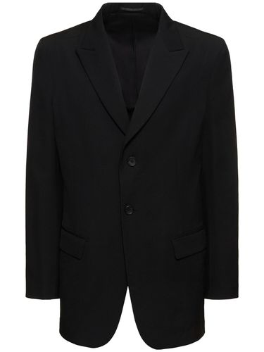 Peak Lapel Wool Blazer - YOHJI YAMAMOTO - Modalova