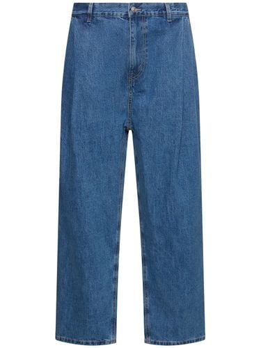 Wide Cotton Denim Jeans - THE FRANKIE SHOP - Modalova