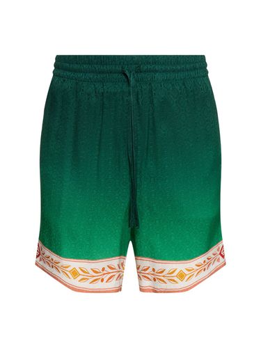 Shorts De Seda Estampados - CASABLANCA - Modalova