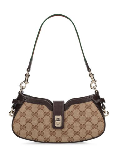 Gg Canvas Shoulder Bag - GUCCI - Modalova