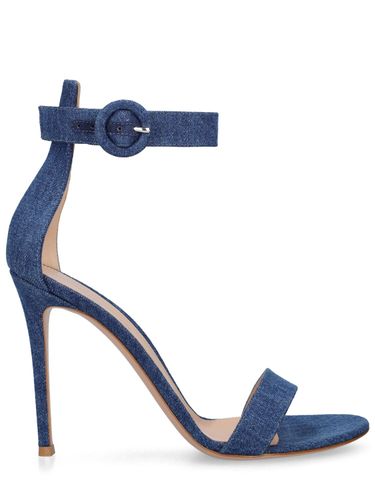 Mm Portofino Denim Sandals - GIANVITO ROSSI - Modalova