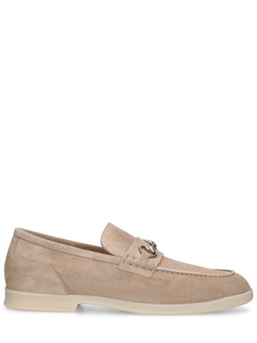 Konrad Suede Loafers - GUCCI - Modalova