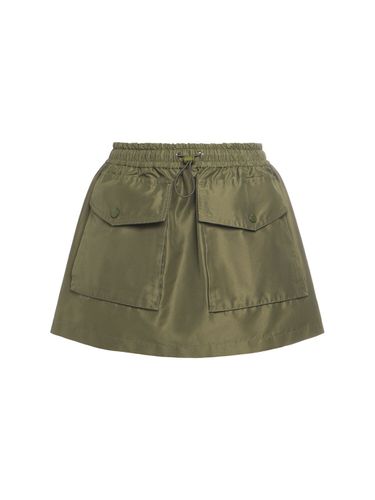 Taffeta Mini Skirt - MONCLER - Modalova