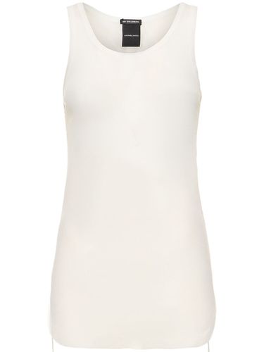 Mara Ribbed Cotton Tank Top - ANN DEMEULEMEESTER - Modalova