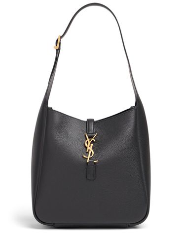 Small Le 5 À 7 Grained Leather Bag - SAINT LAURENT - Modalova