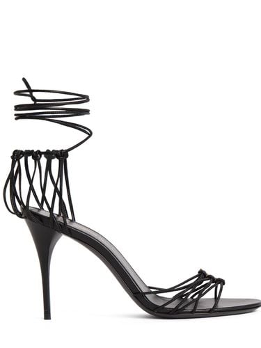 Mm Babylone Leather Sandals - SAINT LAURENT - Modalova