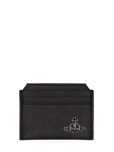 Faux Saffiano Card Holder - VIVIENNE WESTWOOD - Modalova