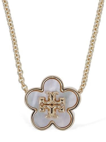 Kira Flower Collar Necklace - TORY BURCH - Modalova