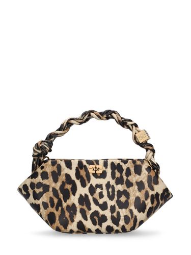 Mini Bou Leo Print Top Handle Bag - GANNI - Modalova