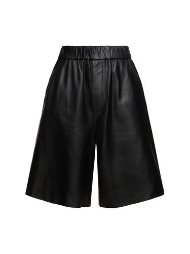 Adc Leather Shorts - AMI PARIS - Modalova