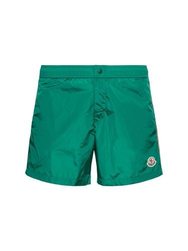 Bañador Shorts De Nylon - MONCLER - Modalova