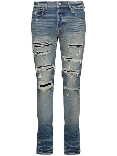 Sequin Thrasher Cotton Stretch Jeans - AMIRI - Modalova