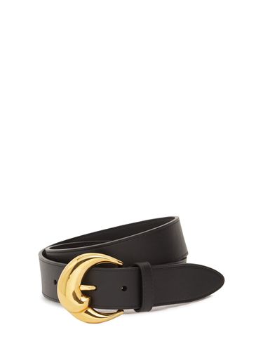 Paisley Buckle Leather Belt - ETRO - Modalova