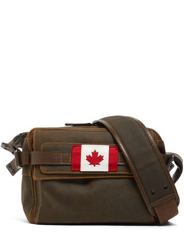 Canadian Flag Canvas Crossbody Bag - DSQUARED2 - Modalova