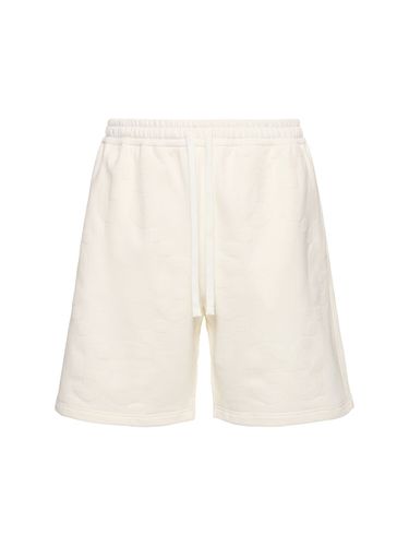 Light Felted Cotton Jersey Shorts - GUCCI - Modalova