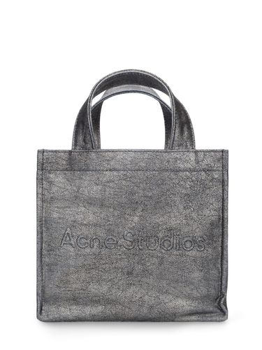 Mini Lunar Logo Coated Cotton Tote Bag - ACNE STUDIOS - Modalova