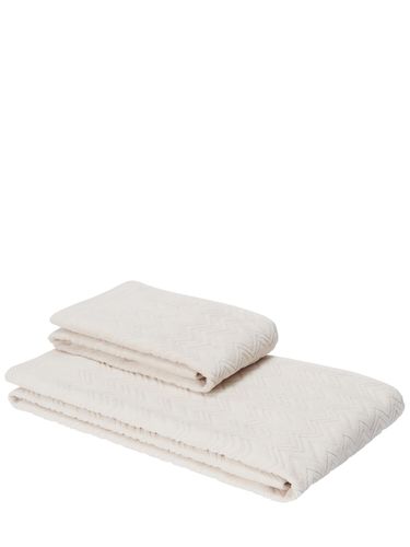 Chalk Set Of 2 Towels - MISSONI HOME - Modalova