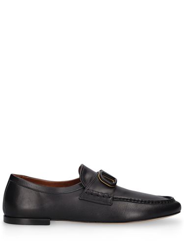 Vlogo Signature Leather Loafers - VALENTINO GARAVANI - Modalova