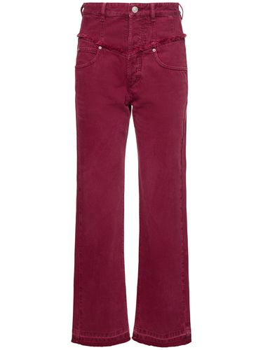 Noemie High Rise Denim Jeans - ISABEL MARANT - Modalova