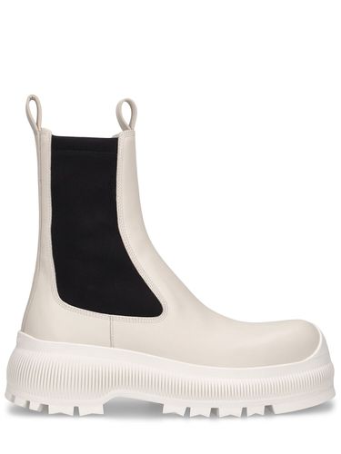 Mm Leather Ankle Boots - JIL SANDER - Modalova