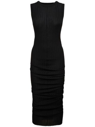 Twist Fine Ribbed Wool Dress - MARC JACOBS - Modalova