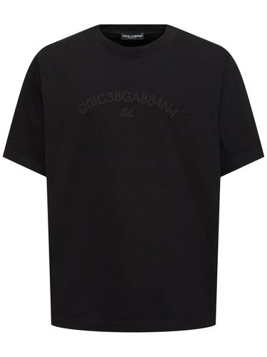 Jersey Crewneck T-shirt - DOLCE & GABBANA - Modalova