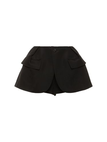 Shorts De Algodón Y Seda - SACAI - Modalova