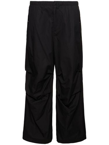 Trousers 5 Washed Cotton Loose Pants - JIL SANDER - Modalova