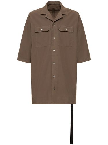 Magnum Tommy Cotton Shirt - RICK OWENS DRKSHDW - Modalova