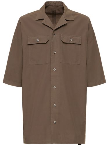 Magnum Tommy Cotton Shirt - RICK OWENS DRKSHDW - Modalova