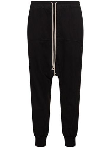 Prisoner Drawstring Cotton Pants - RICK OWENS DRKSHDW - Modalova