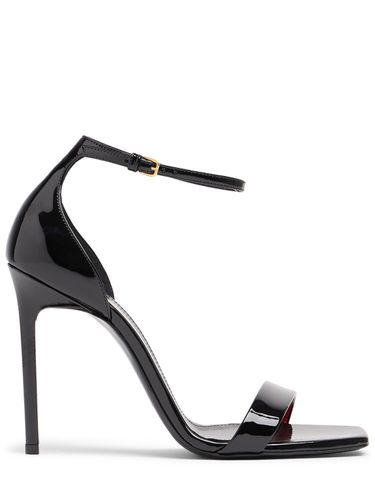 Mm Amber Patent Leather Sandals - SAINT LAURENT - Modalova