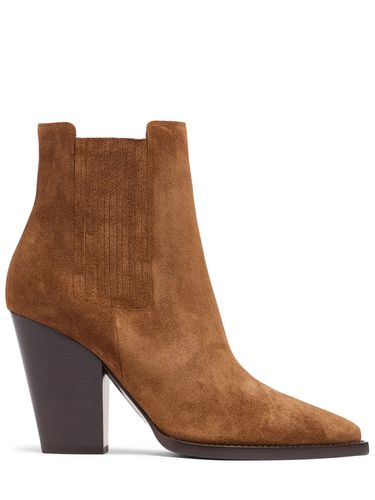 Mm Theo Leather Chelsea Boots - SAINT LAURENT - Modalova