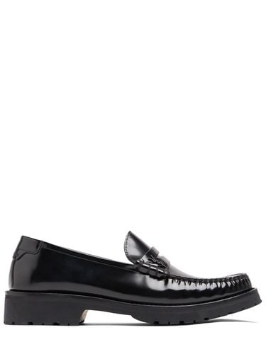 Mm Hohe Lederloafer „le Loafer“ - SAINT LAURENT - Modalova