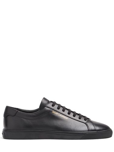 Andy Leather Low-top Sneakers - SAINT LAURENT - Modalova