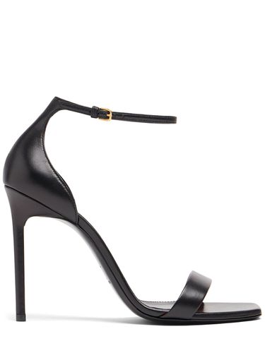 Mm Amber Leather Sandals - SAINT LAURENT - Modalova