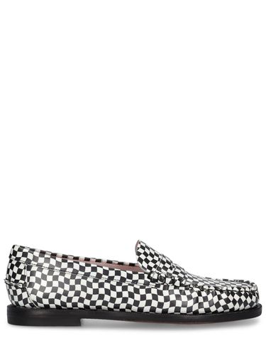 Dan Chessboard Smooth Leather Loafers - SEBAGO - Modalova