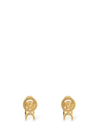 Medusa '95 Drop Earrings - VERSACE - Modalova