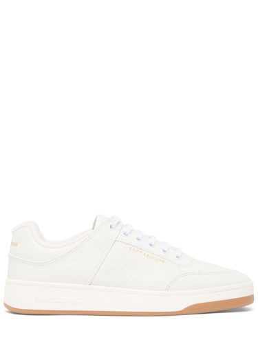 Sl/61 Low Top Leather Sneakers - SAINT LAURENT - Modalova