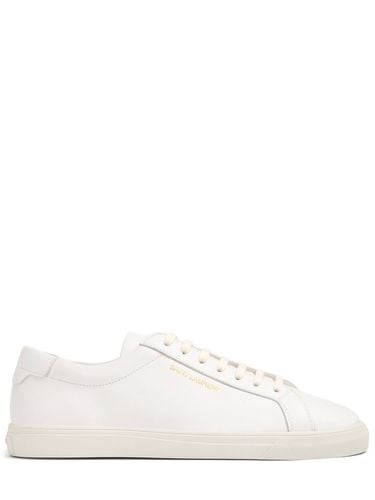 Mm Andy Leather Sneakers - SAINT LAURENT - Modalova