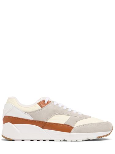 Bump Leather Sneakers - SAINT LAURENT - Modalova