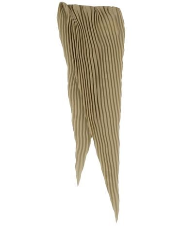 Pleated Scarf - AMI PARIS - Modalova