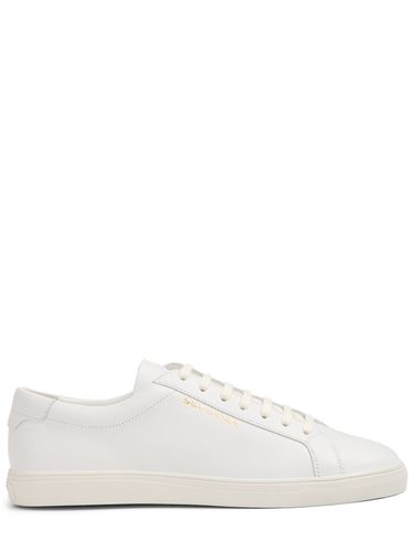 Andy Leather Low-top Sneakers - SAINT LAURENT - Modalova