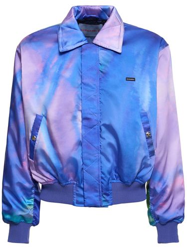 Tie Dye Print Bomber Jacket - BLUEMARBLE - Modalova