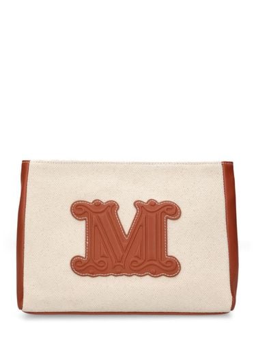 Cascia Embroidered Cotton Clutch - MAX MARA - Modalova