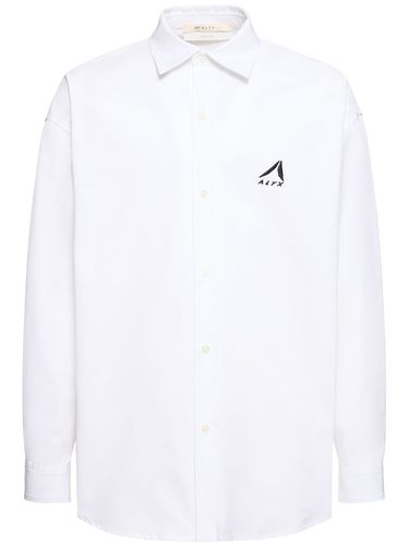 Logo Embroidery Cotton Poplin Shirt - 1017 ALYX 9SM - Modalova